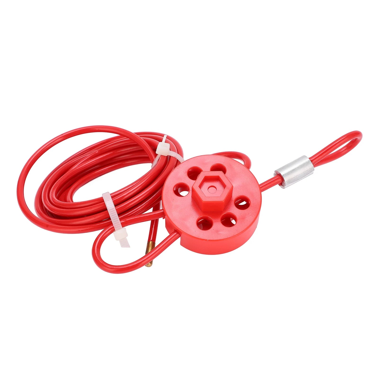 Adjustable Cable Lockout 2m Stainless Steel Lockable Handle Lockout Tagout Tool For Cable And Valve Safety Protection