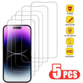 Tempered Glass for iPhone 14 Pro 15 16 17 13 12 11 Pro Max Screen Protector for iPhone 15 Pro Mica for iPhone 13 14 Pro Glass