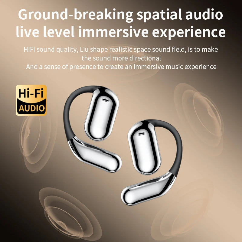 YYK Q16 Pro AI Translation Earbuds 144 Languages Real Time Translating Earphone with LCD Touch Screen ANC Wireless Headphones