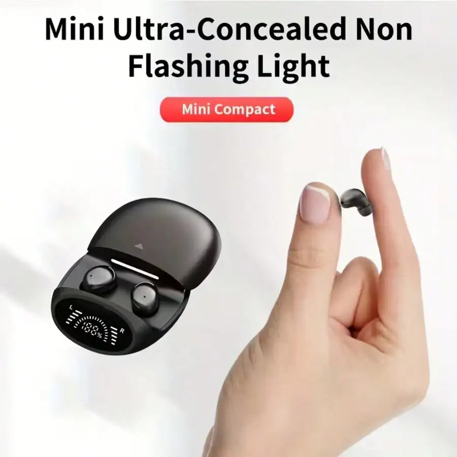 New Wireless Earbuds With Sliding Cover, Unisex Mini Earphones Compatible With All Smartphones, Portable And Wearable