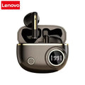 Lenovo TWS Wireless Bluetooth Headset LED Dislpaly Waterproof Noise Reduction Earphone Sports Stereo Noise Canceling Headphone