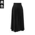 Summer New modal loose large size skirt 200kg fat mm long large swing skirt high waist pleated umbrella skirt