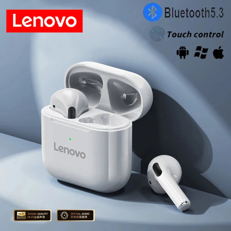 Original Lenovo Pro4 TWS Wireless Earphone Bluetooth Headset HiFi Noise Reduction Earbuds Waterproof Game Sports Mic Headphone