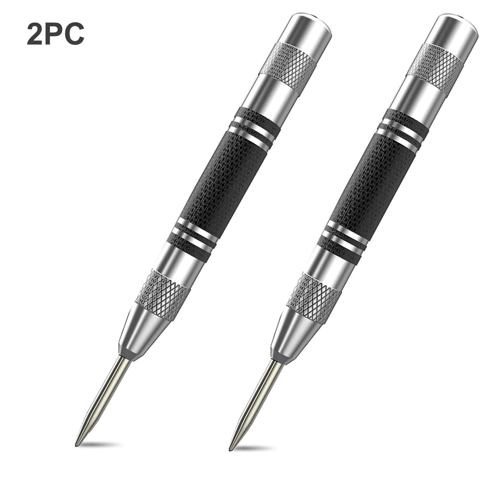Automatic Center Punch Kerner Woodworking Metal Puncher Steel Hole Self Pin Mark Spring Loaded Dent Marker Hand Tool Carpenter