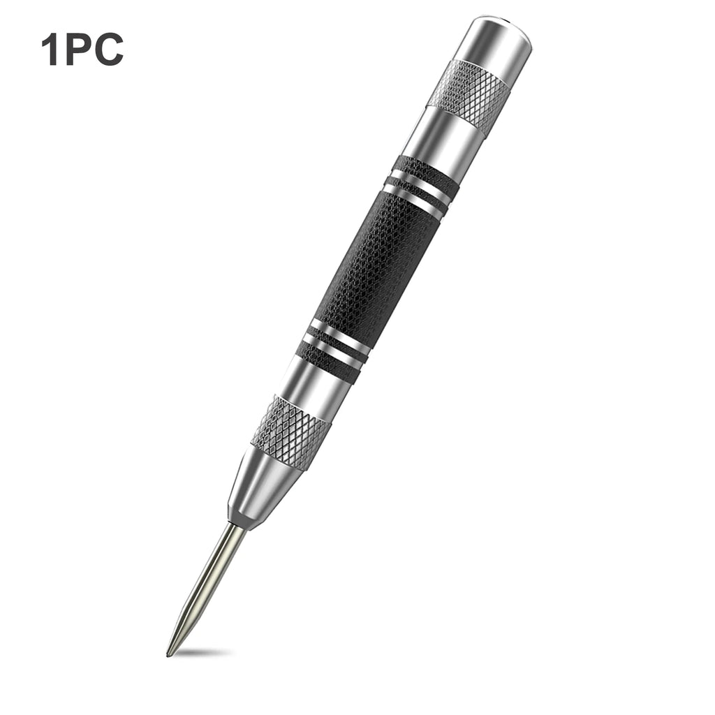 Automatic Center Punch Kerner Woodworking Metal Puncher Steel Hole Self Pin Mark Spring Loaded Dent Marker Hand Tool Carpenter