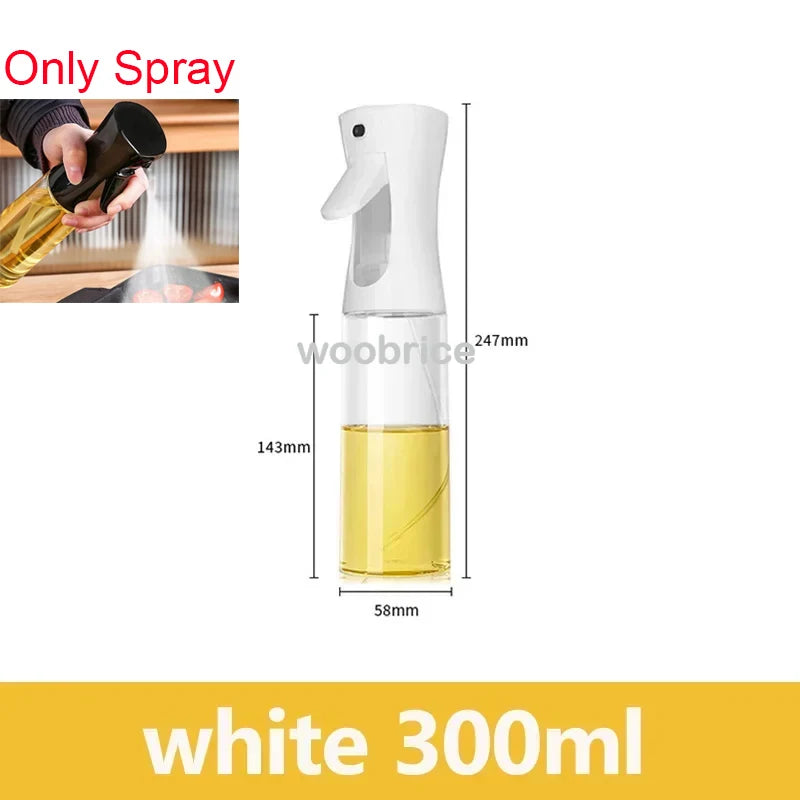 2in1 Kitchen Spray Oil Dispenser Oil Sprayer Polisher Or Only Brush Spray for Air Fryer Salad Grilling Roasting Cooking Kitchen