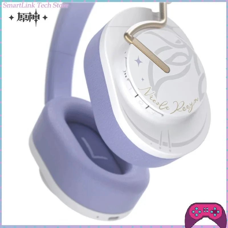 [Genshin] Nicole · Noise and Silence Dwell in Heart Headband-style Headphones Bluetooth Noise-Canceling HIFI Earphone Gifts