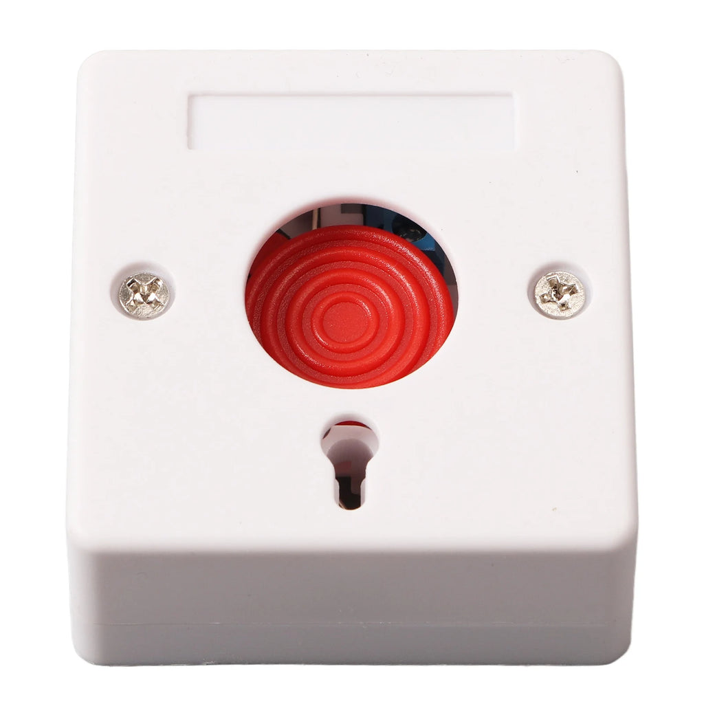 250V Key Reset Emergency Panic Button Efficient Safety Alarm Push Button For Industrial Security Protection