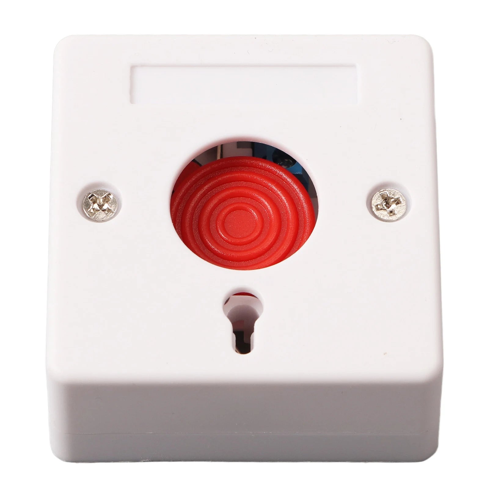 250V Key Reset Emergency Panic Button Efficient Safety Alarm Push Button For Industrial Security Protection