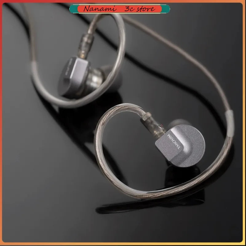TANCHJIM OLA2 In-Ear Wired Earphones with Hybrid Drivers 3.5mm/4.4mm/Type-C Connector, Professional HiFi Headphones Gifts