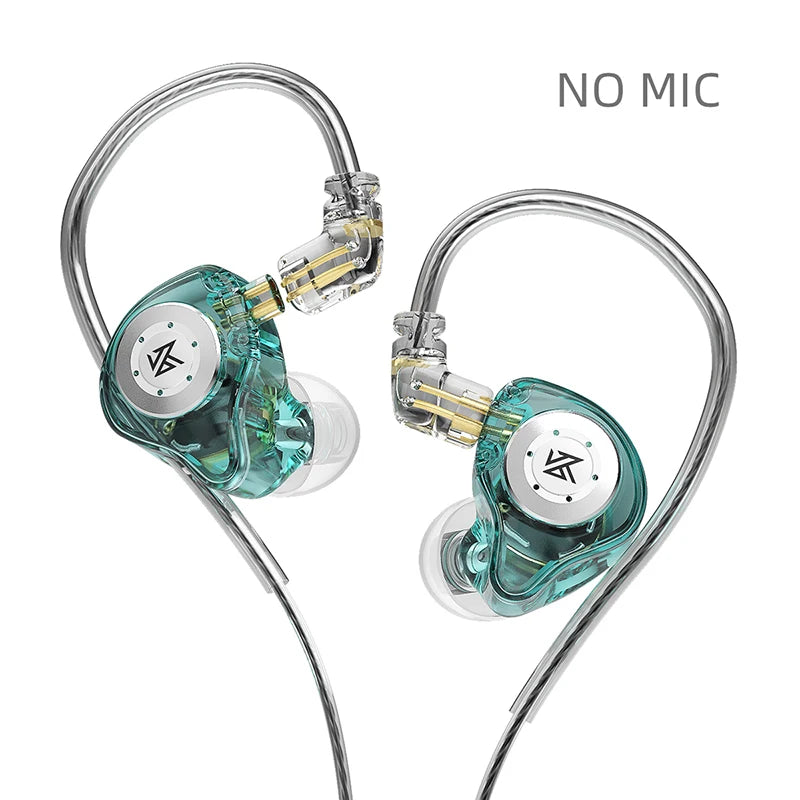 KZ EDX PRO In Ear Earphones Dynamic Earphones HIFI Music Sport Earbuds Sport Noise Cancelling Headset KZ EDX PRO DQ6 ZS10PRO MT1