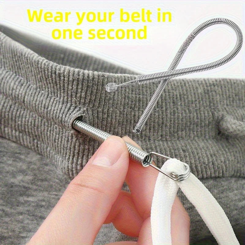 Adjustable Bendable Drawstring Threader Clip Household DIY Sewing Tool for Pants Hoodies Elastic Band Lace Cord