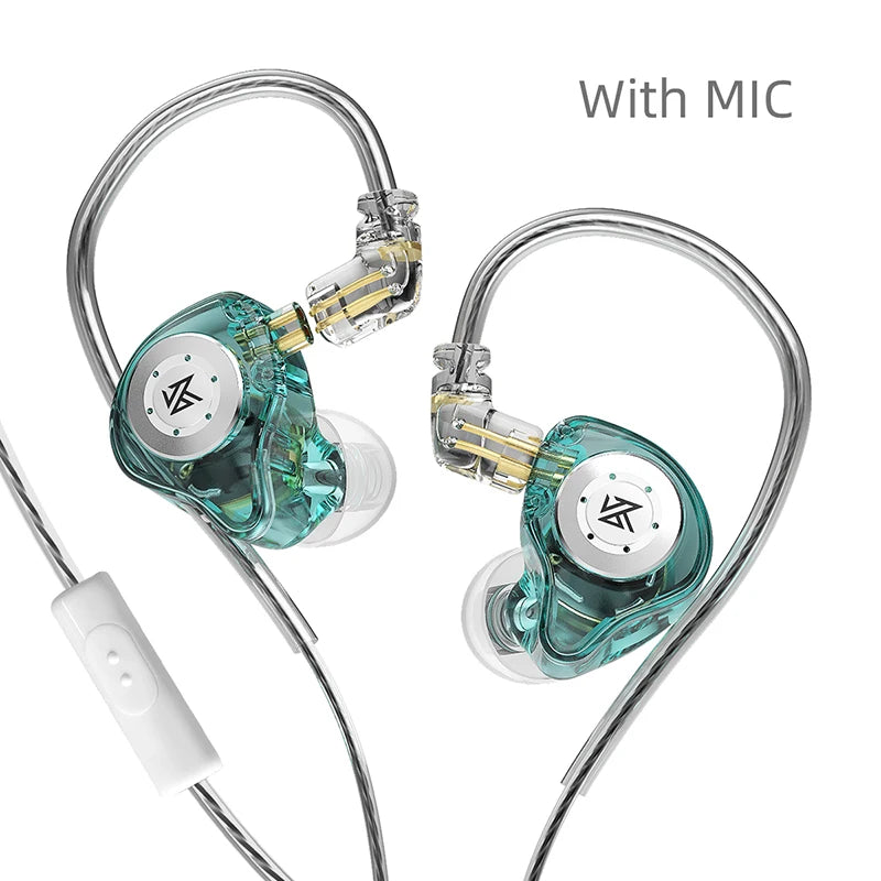 KZ EDX PRO In Ear Earphones Dynamic Earphones HIFI Music Sport Earbuds Sport Noise Cancelling Headset KZ EDX PRO DQ6 ZS10PRO MT1