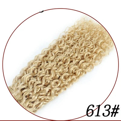 Lovevol Water Wave Human Hair Bundle Highlight P6/613 Brazilian Human Hair Extensions Curly Hair Weave Bundles 100G