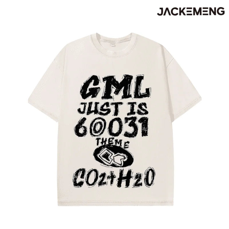 Oversized Vintage Grunge Streetwear Print Tshirt USA Stock Wholesale Y2K Casual Tee