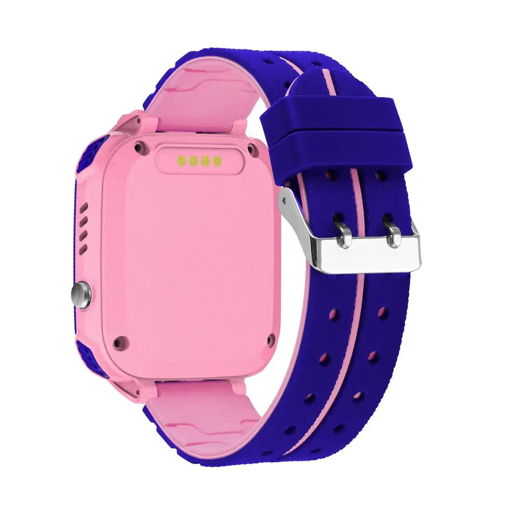 2025 Shenzhen YQT Q12 Waterproof IP67 Baby Smart Watch for Kids Cute HD Voice Calling Magnetic Low Prices China Manufacture