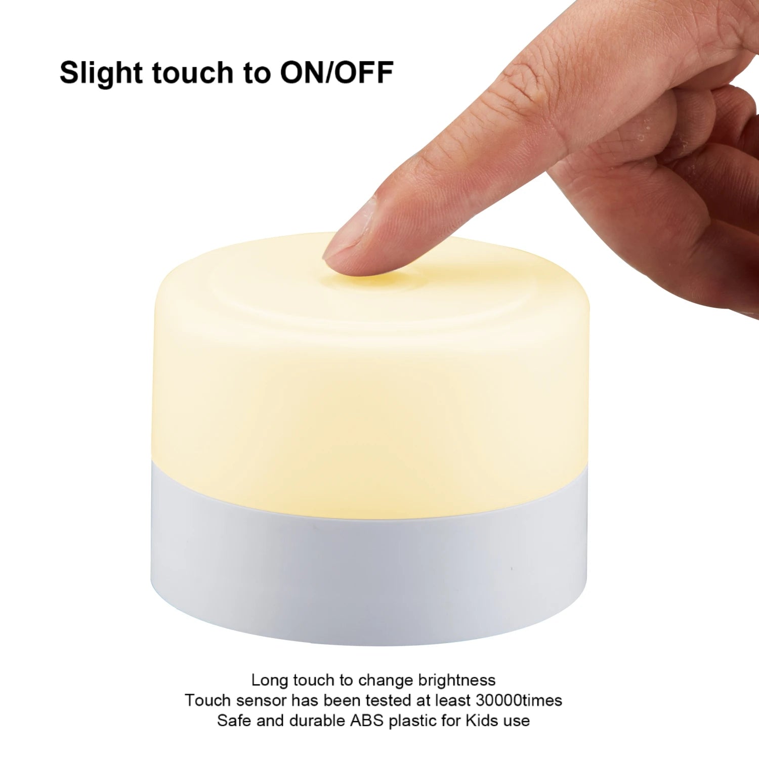 Direct Factory Supply Indoor High Touch Dimmable Stepless Portable Battery Powered Led Table Lamp for Baby Room