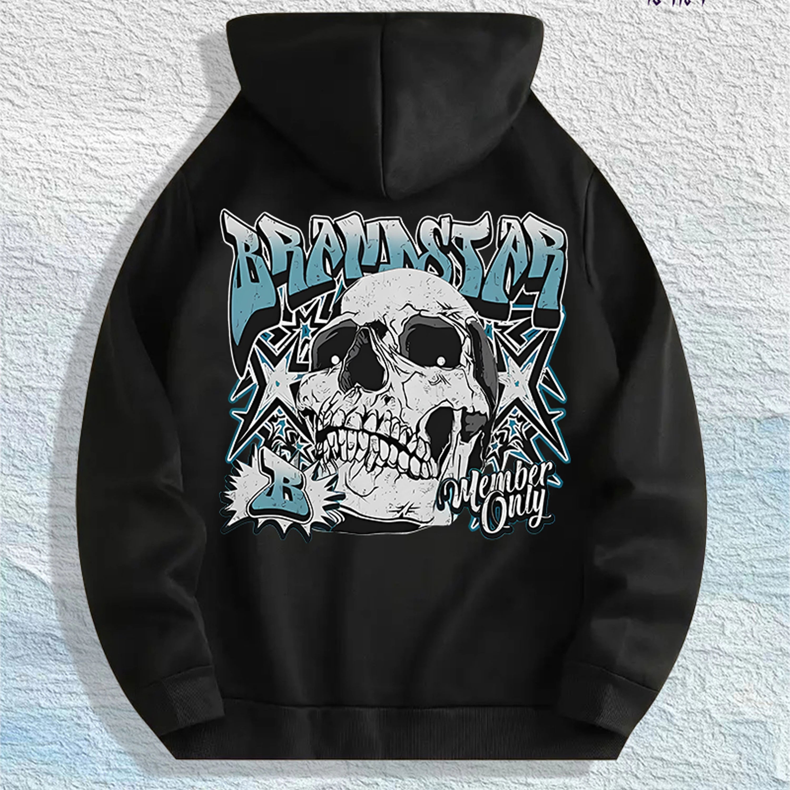 Brainstar Graphic Hoodie 100% Cotton US Warehouse 7 Colors