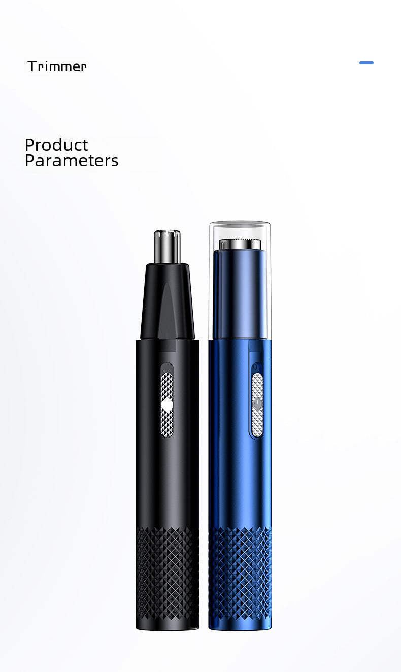 Manufacturer's New Electric Nose Hair Trimmer for Men and Women, Wholesale Two-In-One Portable Hair Removal Device