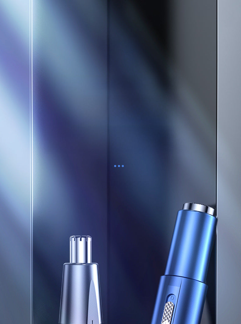 Manufacturer's New Electric Nose Hair Trimmer for Men and Women, Wholesale Two-In-One Portable Hair Removal Device