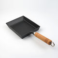 Cast Iron Yuzi Frying Pan Japanese-style Household Square Egg Frying Pan Uncoated Thickened Non-stick Egg Frying Pan Pan