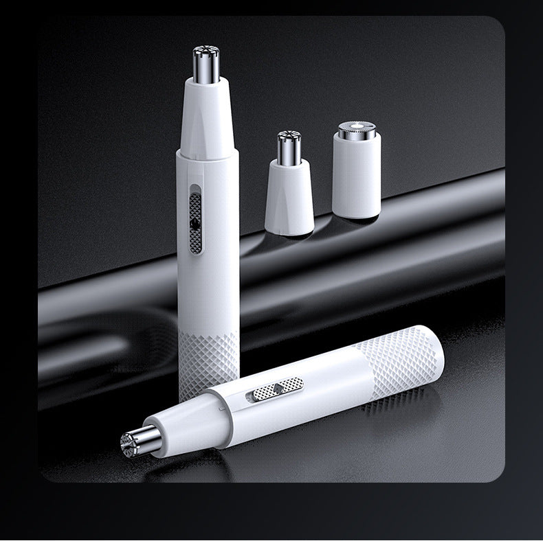 Manufacturer's New Electric Nose Hair Trimmer for Men and Women, Wholesale Two-In-One Portable Hair Removal Device