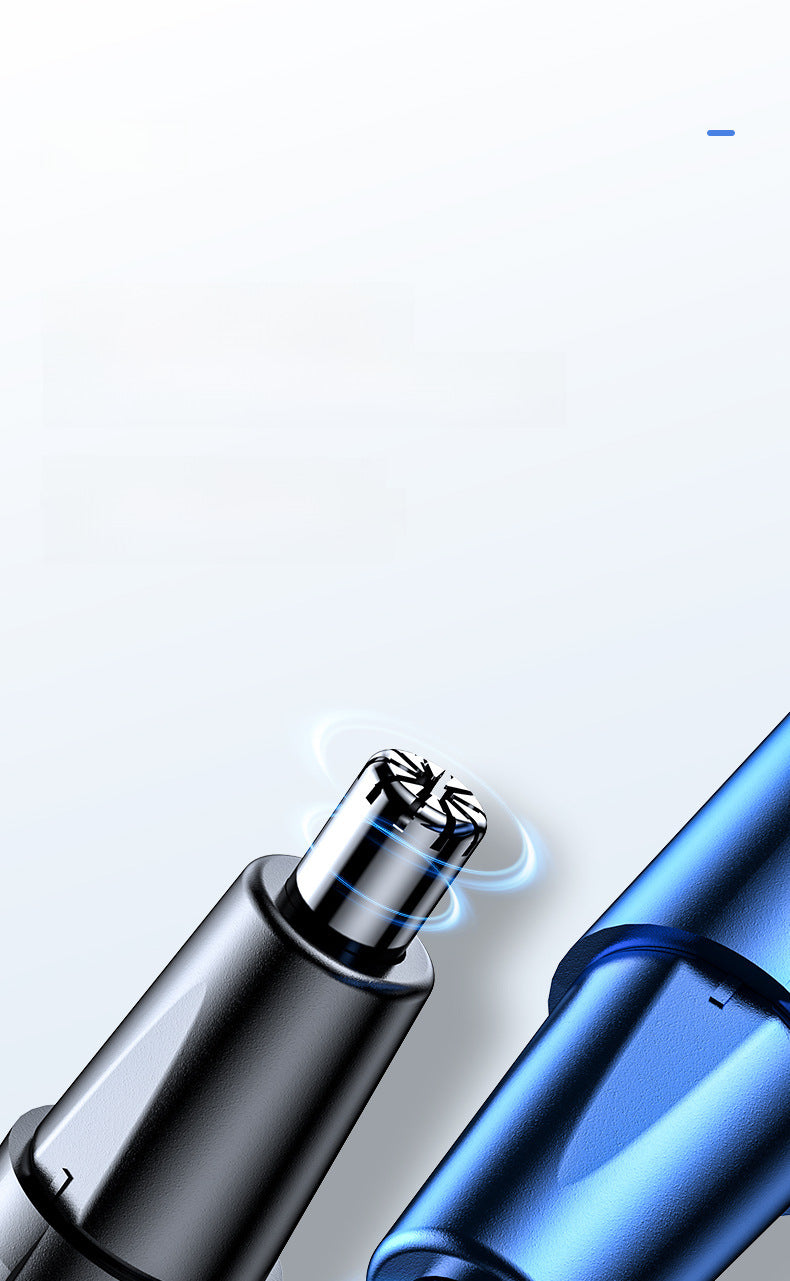 Manufacturer's New Electric Nose Hair Trimmer for Men and Women, Wholesale Two-In-One Portable Hair Removal Device