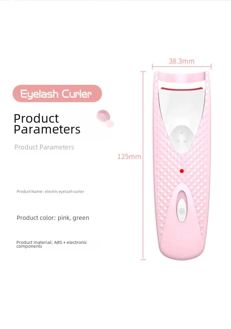 Cross-border new electric eyelash curling device electric eyelash curling device heating styling Beauty Makeup Eyelash curler beauty instrument