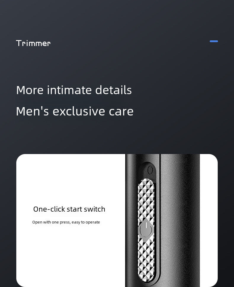 Manufacturer's New Electric Nose Hair Trimmer for Men and Women, Wholesale Two-In-One Portable Hair Removal Device