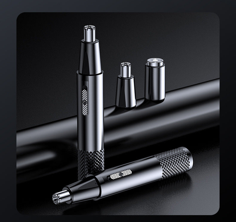 Manufacturer's New Electric Nose Hair Trimmer for Men and Women, Wholesale Two-In-One Portable Hair Removal Device