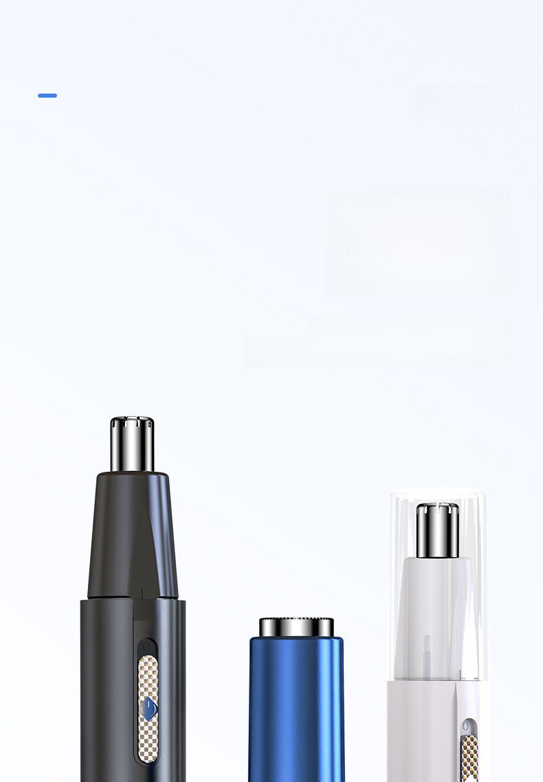 Manufacturer's New Electric Nose Hair Trimmer for Men and Women, Wholesale Two-In-One Portable Hair Removal Device
