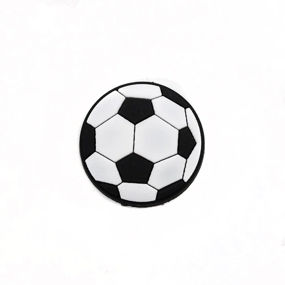 Soccer Football Sport Shoe Charms for Clogs Sandals Decoration Shoe Accessories Charms for Boys Gifts