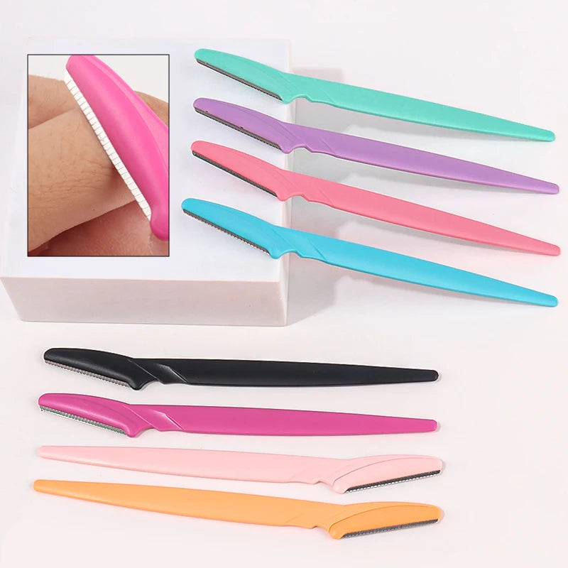 1pcs Eyebrow Trimmer Face Blade Shaver Portable Eye Brow Epilation Hair Removal Safety Eyebrow Cutting Woman Makeup Tools