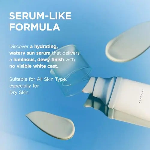 SKIN1004 Centella Hyalu-Cica Skincare Set – Face Moisture Cream 75ml + Sunscreen SPF50+ PA++++ 50ml, Deep Hydration & Sun Care