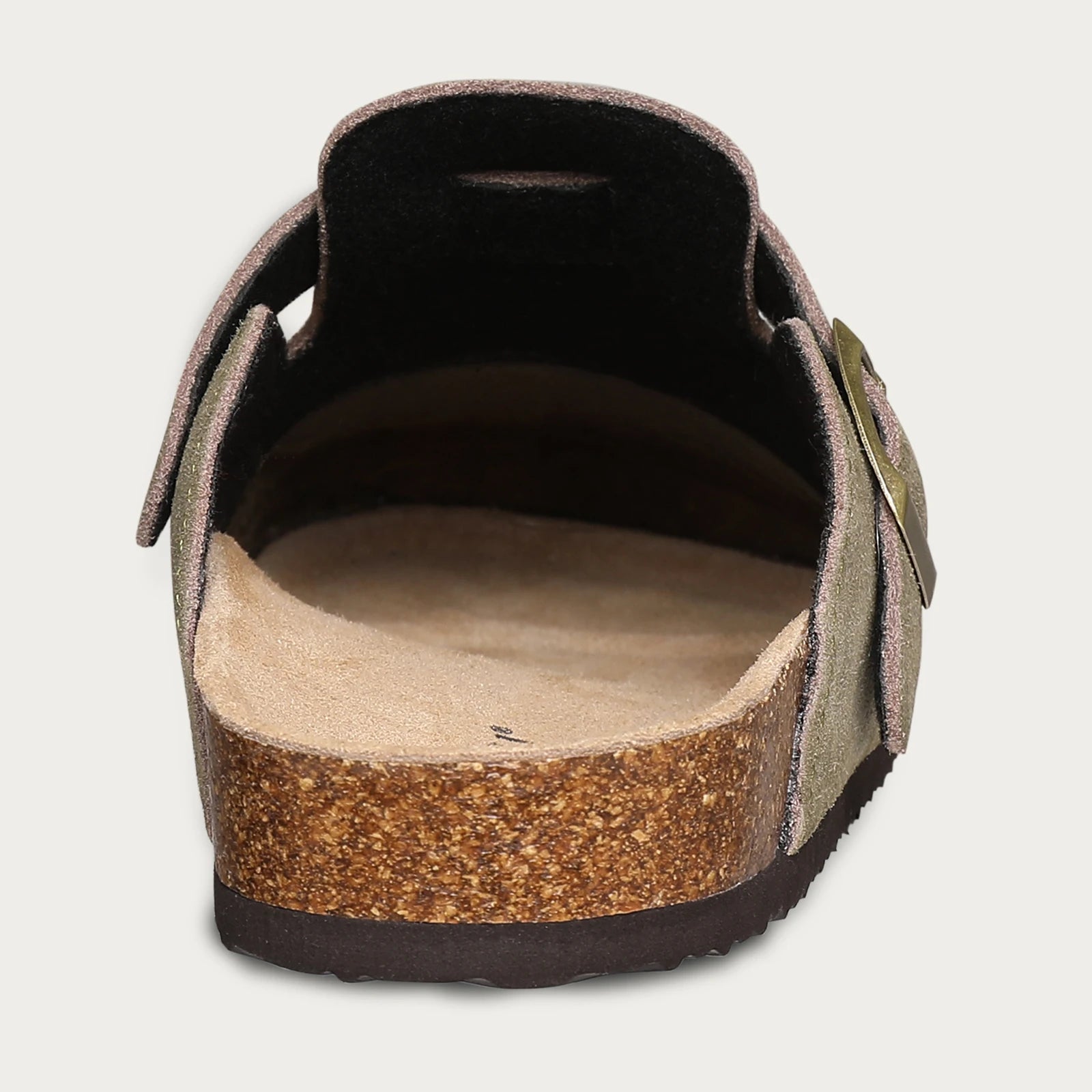 Fashion Women's Suede Mules Slippers 2025 Men Clogs Cork Insole Sandals Arch Support Outdoor Beach Slides Home Shoes Woman