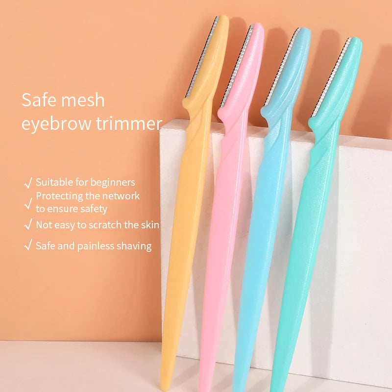 Eyebrow Trimmer Blade Shaver Portable Face Razor Eye Brow Epilation Hair Removal Cutters Safety Razor Woman Makeup
