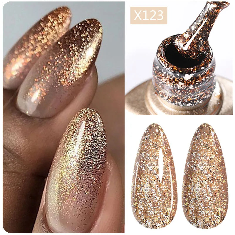 LILYCUTE 7ml Coffee Brown Dark Red Winter Nail Gel Polish Autumn Winter Color Semi Permanent Soak Off UV LED Varnish