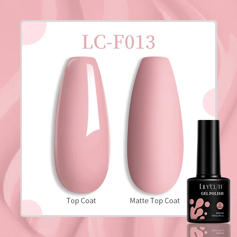 LILYCUTE 7ml Coffee Brown Dark Red Winter Nail Gel Polish Autumn Winter Color Semi Permanent Soak Off UV LED Varnish