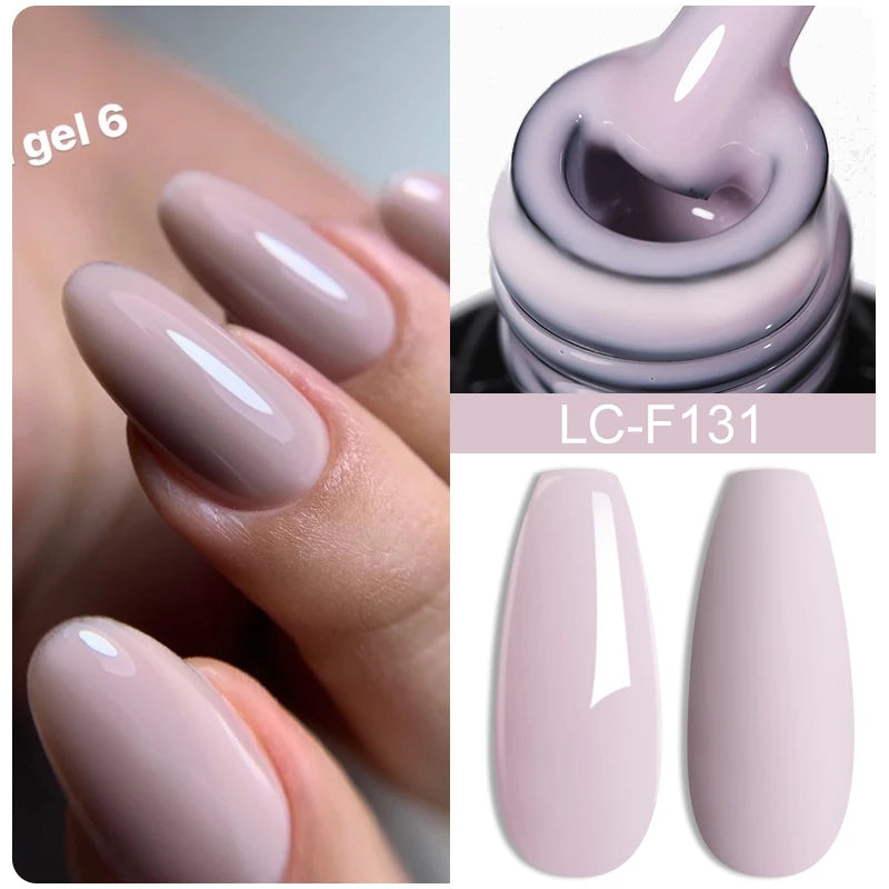 LILYCUTE 7ml Coffee Brown Dark Red Winter Nail Gel Polish Autumn Winter Color Semi Permanent Soak Off UV LED Varnish