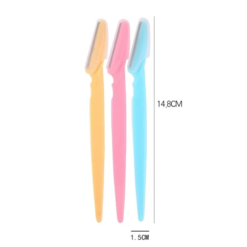 Eyebrow Trimmer Blade Shaver Portable Face Razor Eye Brow Epilation Hair Removal Cutters Safety Razor Woman Makeup