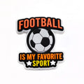 Soccer Football Sport Shoe Charms for Clogs Sandals Decoration Shoe Accessories Charms for Boys Gifts