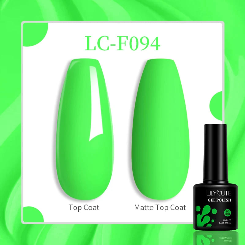 LILYCUTE 7ml Coffee Brown Dark Red Winter Nail Gel Polish Autumn Winter Color Semi Permanent Soak Off UV LED Varnish