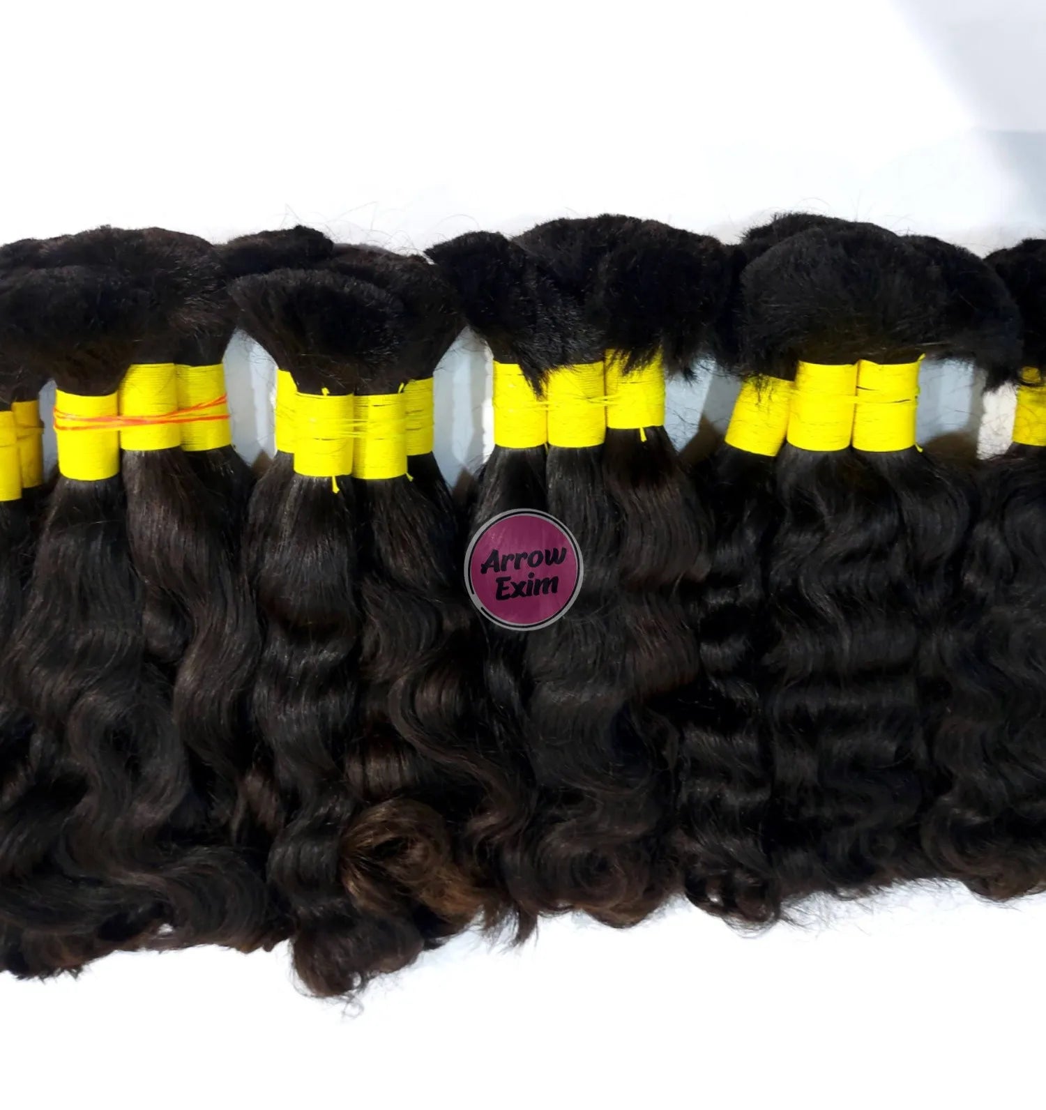 Baby Curly Brazilian Indian Remy Virgin Bulk Hair 100 Grams 12A Quality Top Grade Premium for Braiding