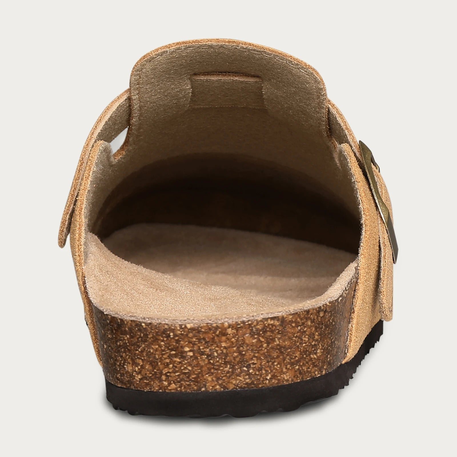 Fashion Women's Suede Mules Slippers 2025 Men Clogs Cork Insole Sandals Arch Support Outdoor Beach Slides Home Shoes Woman