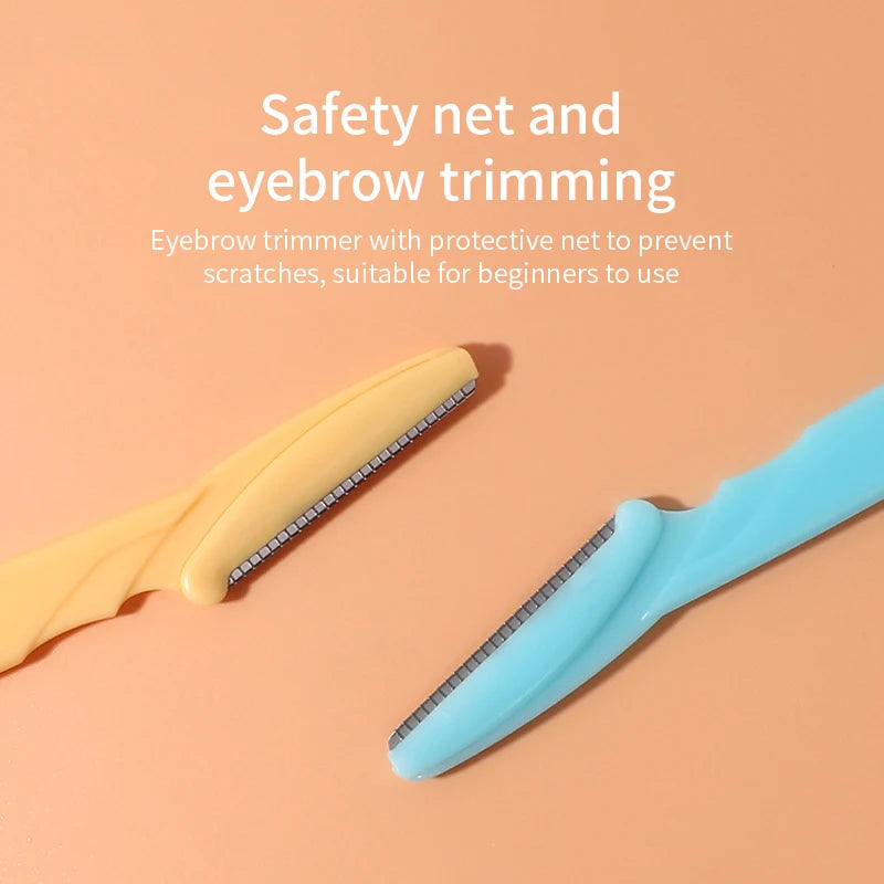 Eyebrow Trimmer Blade Shaver Portable Face Razor Eye Brow Epilation Hair Removal Cutters Safety Razor Woman Makeup