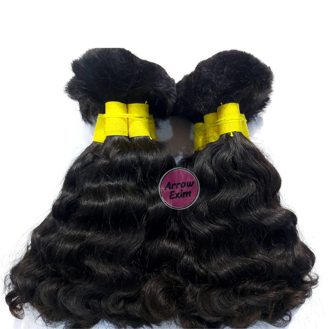 Baby Curly Brazilian Indian Remy Virgin Bulk Hair 100 Grams 12A Quality Top Grade Premium for Braiding