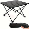 1 Pcs Thickened Folding Camping Table Portable Roll Up Picnic Table Sturdy Heavy Duty Outdoor Desk for Beach BBQ Fishing Hiking