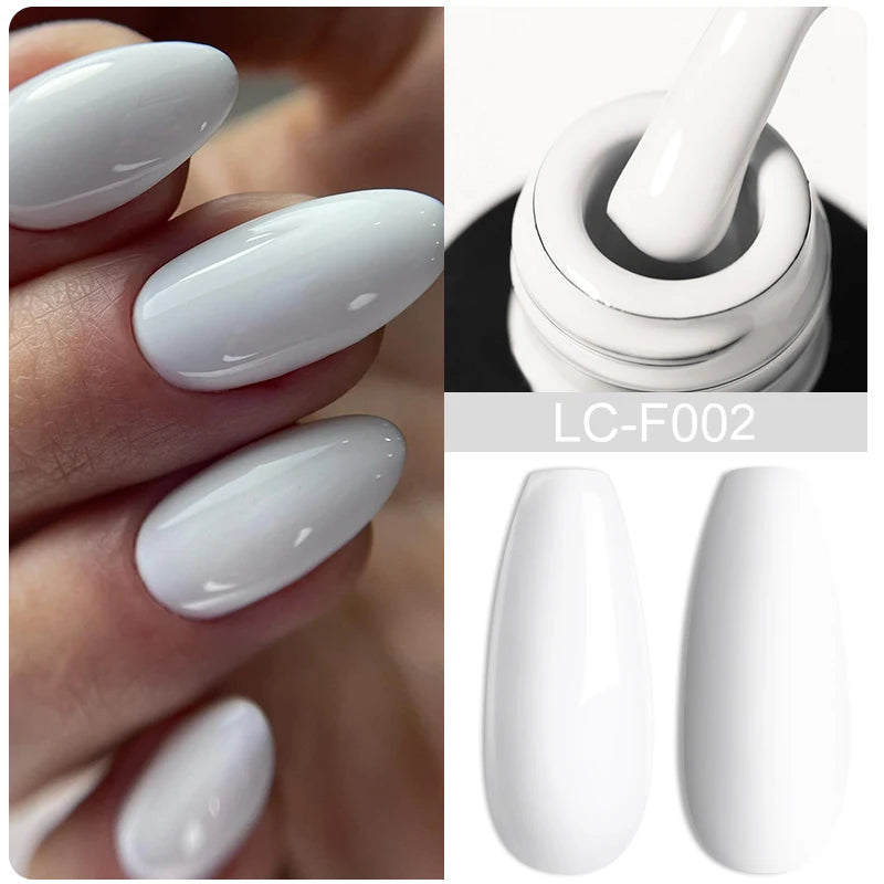 LILYCUTE Glitter Gel Nail Polish Sequins Semi Permanent UV Gel Colorful Gel Polish Soak Off UV LED Nail Gel Varnish For Manicure