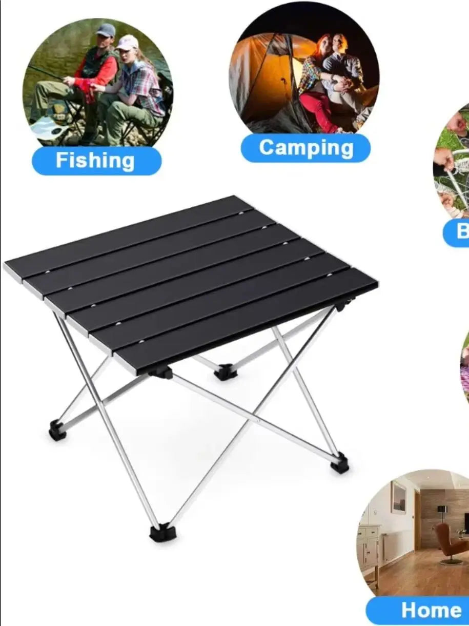 Korea Sale Camping Table Portable Outdoor Aluminum Folding Camping Table Folding Tables Candy Light Color Desks Sl Size
