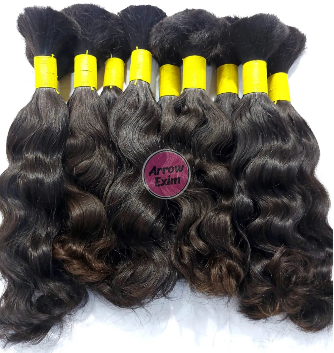 Baby Curly Brazilian Indian Remy Virgin Bulk Hair 100 Grams 12A Quality Top Grade Premium for Braiding